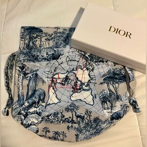 Christian Dior Pouch Collector’s Item All Around The World Bag